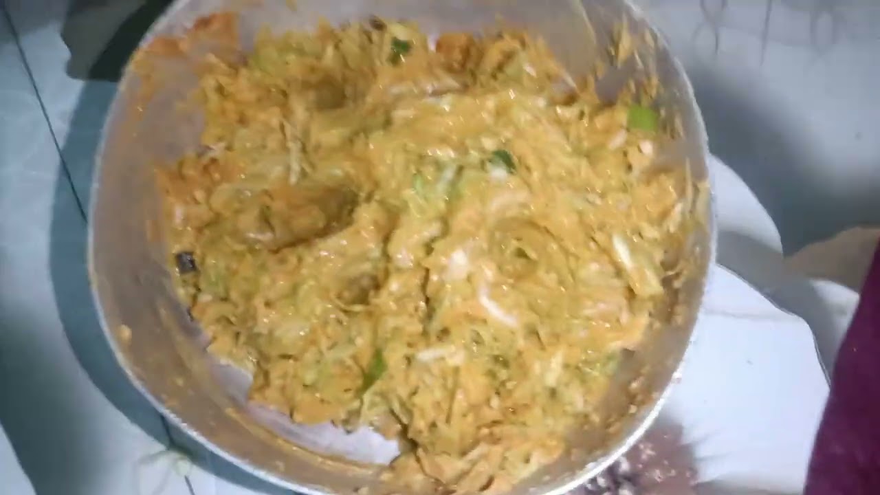 বেসন দিয়ে আলু ভাজা, বাঁধা কপির পকোড়া #longvideo #food #rannarecipe 