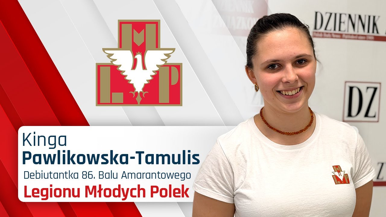Kinga Pawlikowska-Tamulis - Debiutantka 86. Balu Amarantowego Legionu Młodych Polek