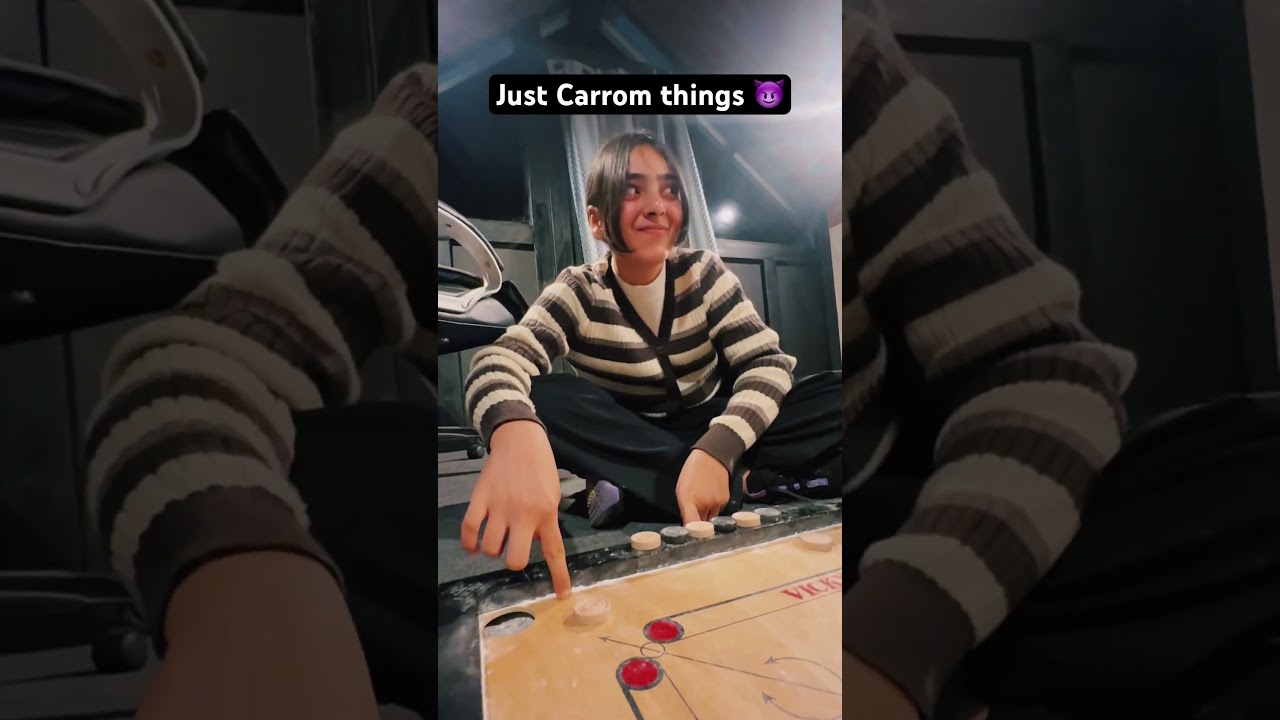 Black Magic Effect 😭😂 #shorts #relatable #carromboard