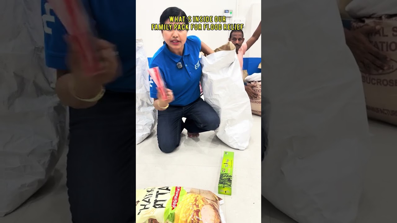📦 What&rsquo;s Inside Our Family Flood Relief Pack Today? ❤️🌊