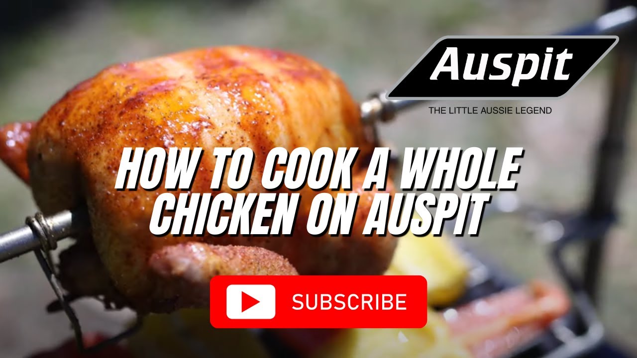 How to cook a whole chicken on Auspit