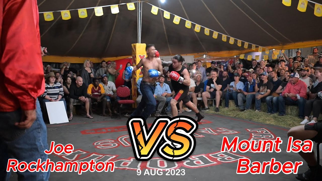 Fred Brophy's Boxing - Mount Isa -  Rockhampton Joe vs Mount Isa Barber