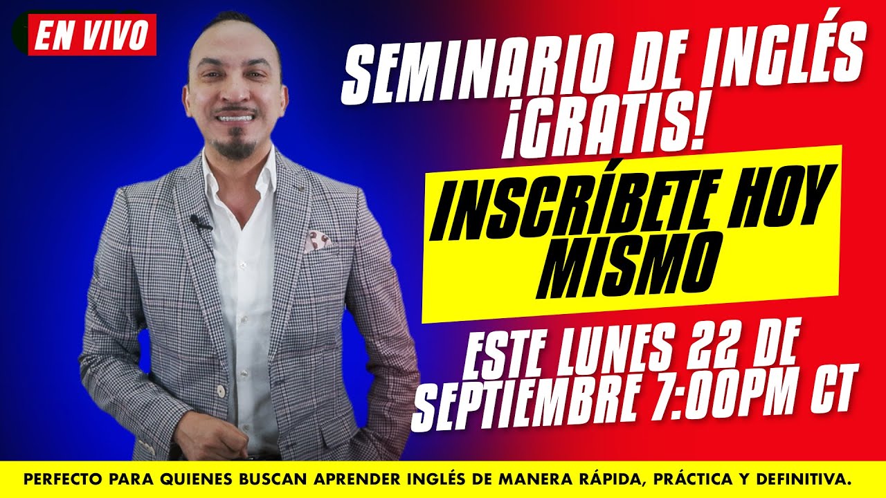 Seminario Especial De Inglés Online