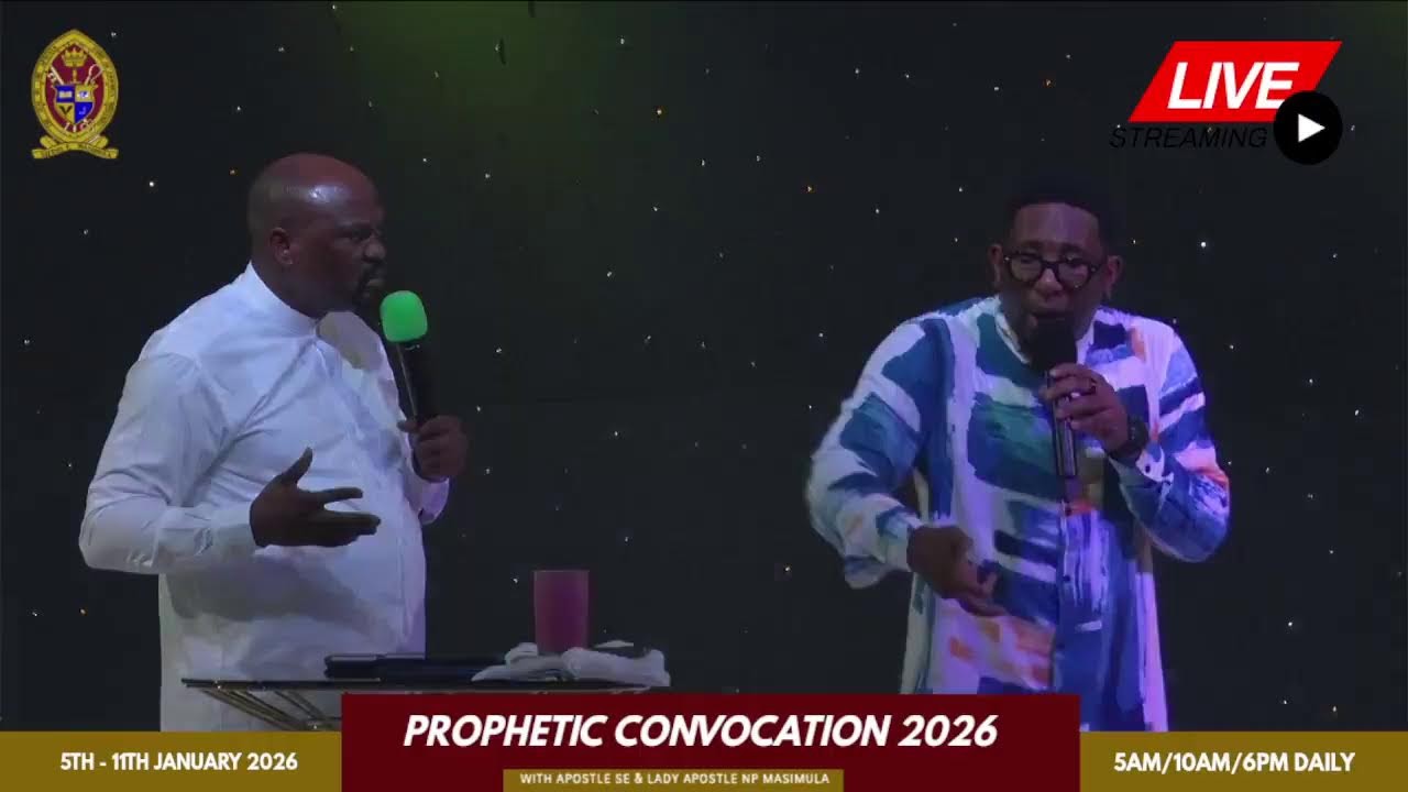 Prophetic Convocation 06January 2026/ Apostle SE Masimula