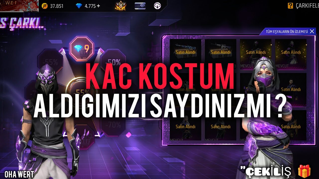 HER ŞEYİ ALDIK..! 😱 / HAZİNE TAKİPÇİSİ PAKETLERİ VE DAHA FAZLASI ! / OHA WERT / FREE FİRE 