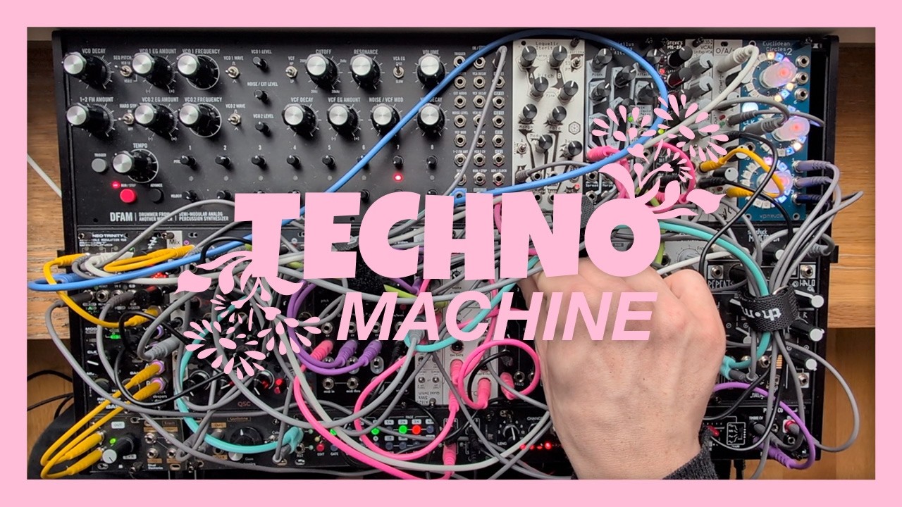 HOW TO | Building a Techno MACHINE | Eurorack Modular Synthesizer