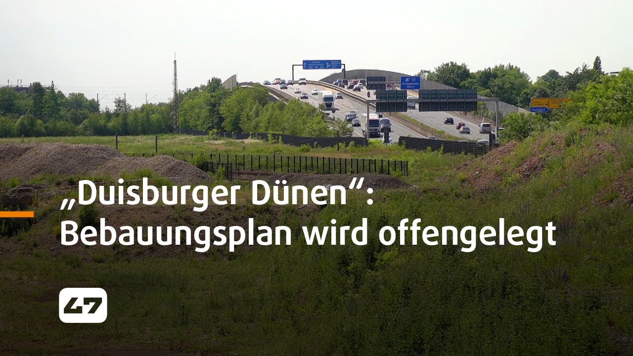 STUDIO 47 .live | „DUISBURGER DÜNEN“ AM ALTEN GÜTERBAHNHOF: BEBAUUNGSPLAN WIRD OFFENGELEGT
