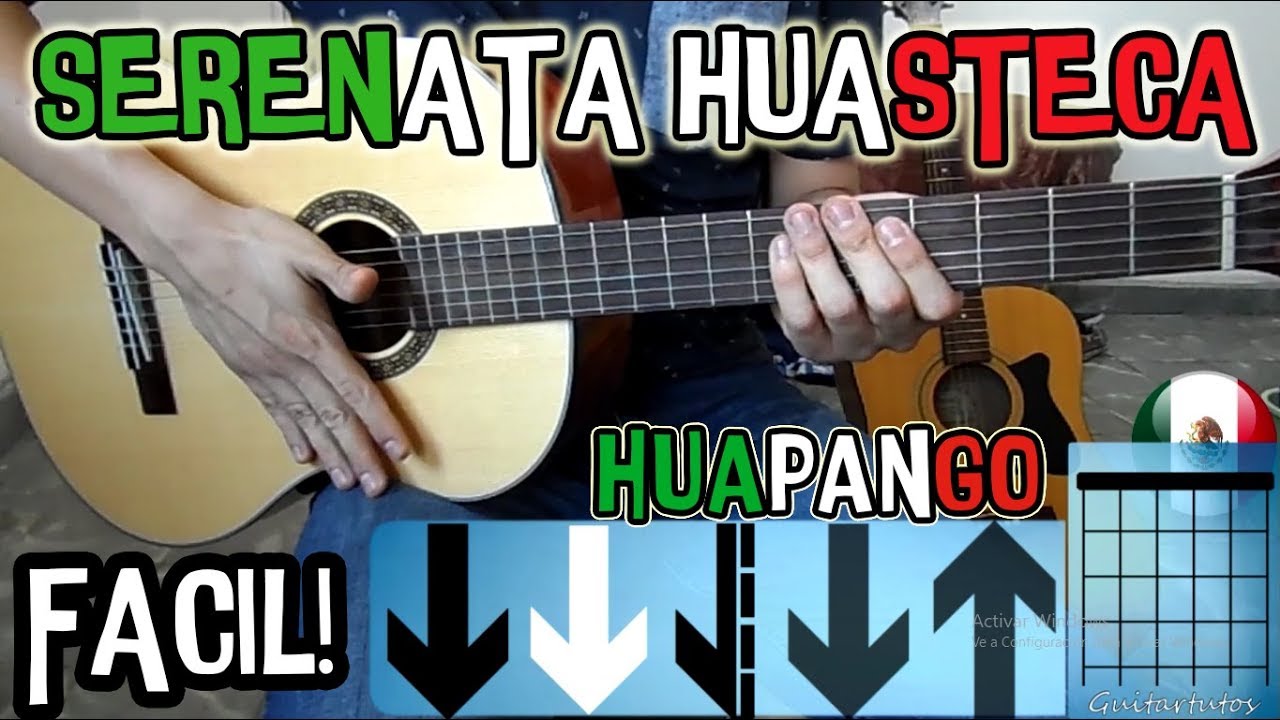 Como tocar Serenata huasteca (huapango) guitarra 
