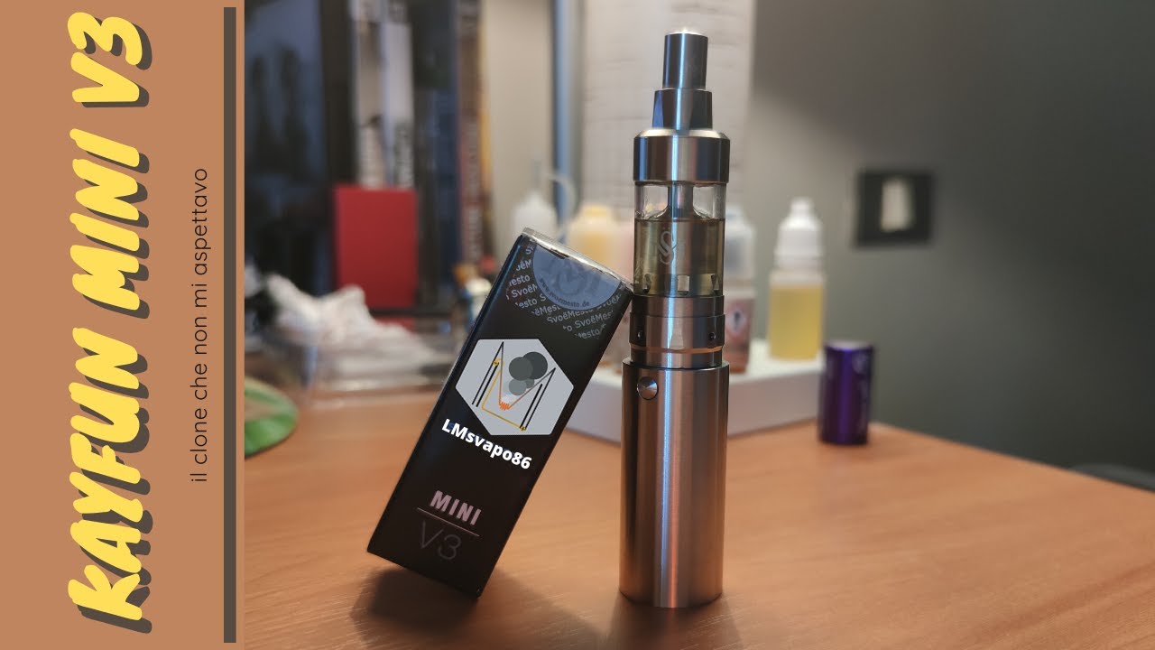 SXK #kayfun mini V3...il Clone che non mi aspettavo Recensione ITA