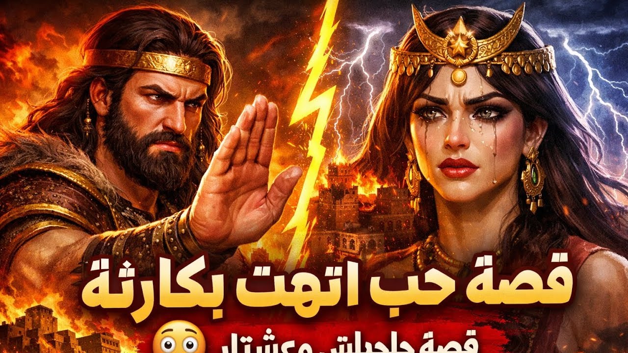 قصة حب إنتهت بكارثة😳 | ملحمة جلجامش وعشتار 