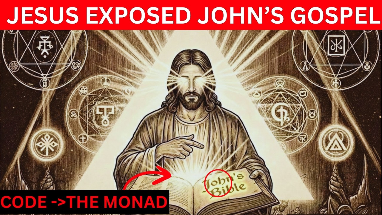 Jesus Revealed The Forbidden Monad Code Hidden Inside The Book of John — The Church Buried It