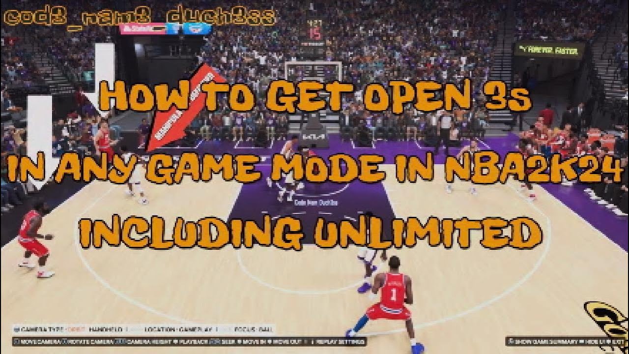 HOW TO GET OPEN 3s IN ANY MODE IN NBA2K24 MyTeam | NBA2K24 MyTeam
