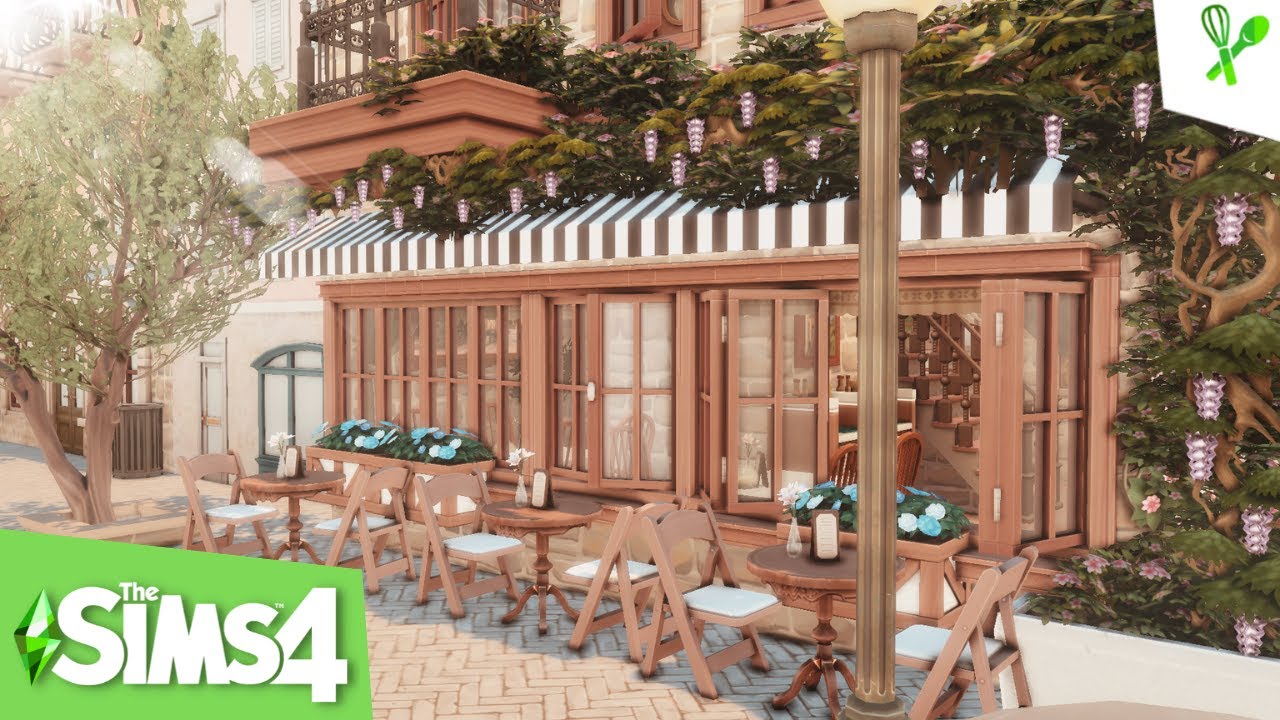 🍕ITALIAN PIZZERIA - La Bella Pizza! - The sims 4 Home Chef Hustle - Stuff Pack