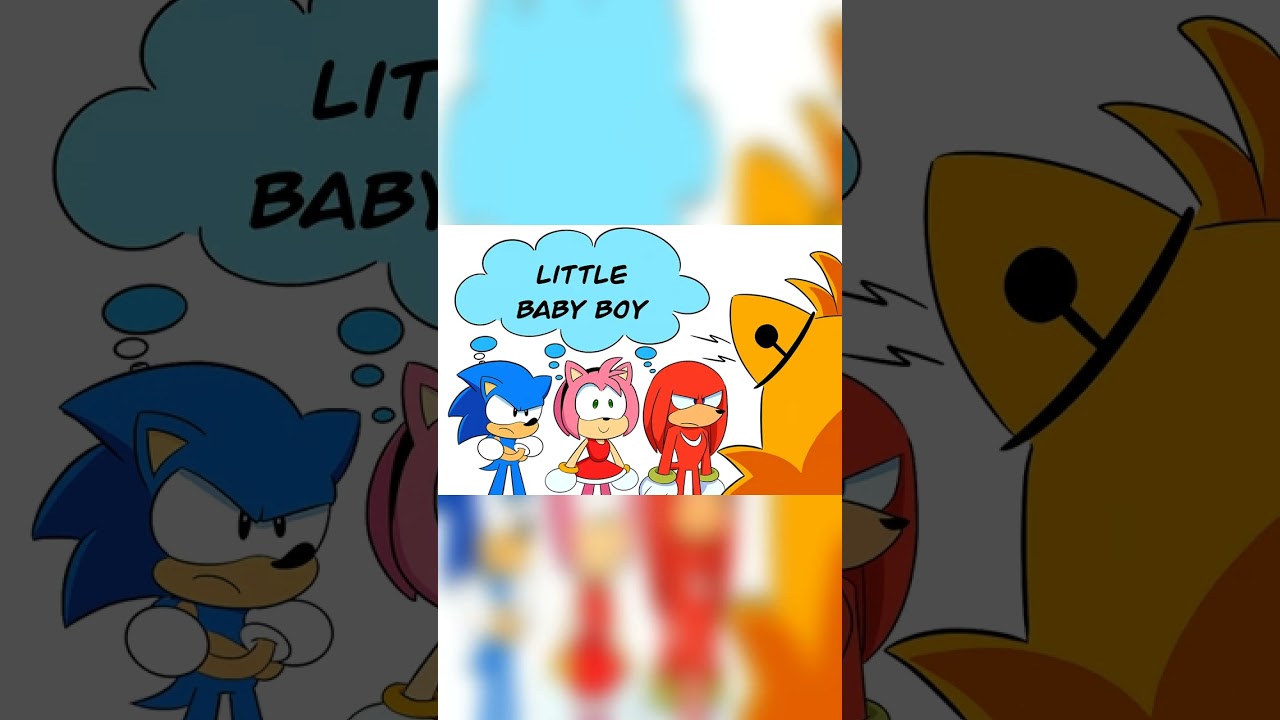 What Sonic Characters think of Tails #sonic #fyp #gaming