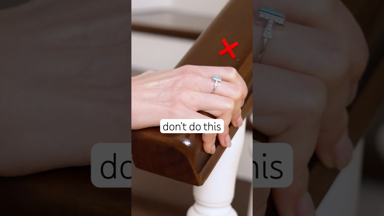 How to Gracefully Walk Up Stairs