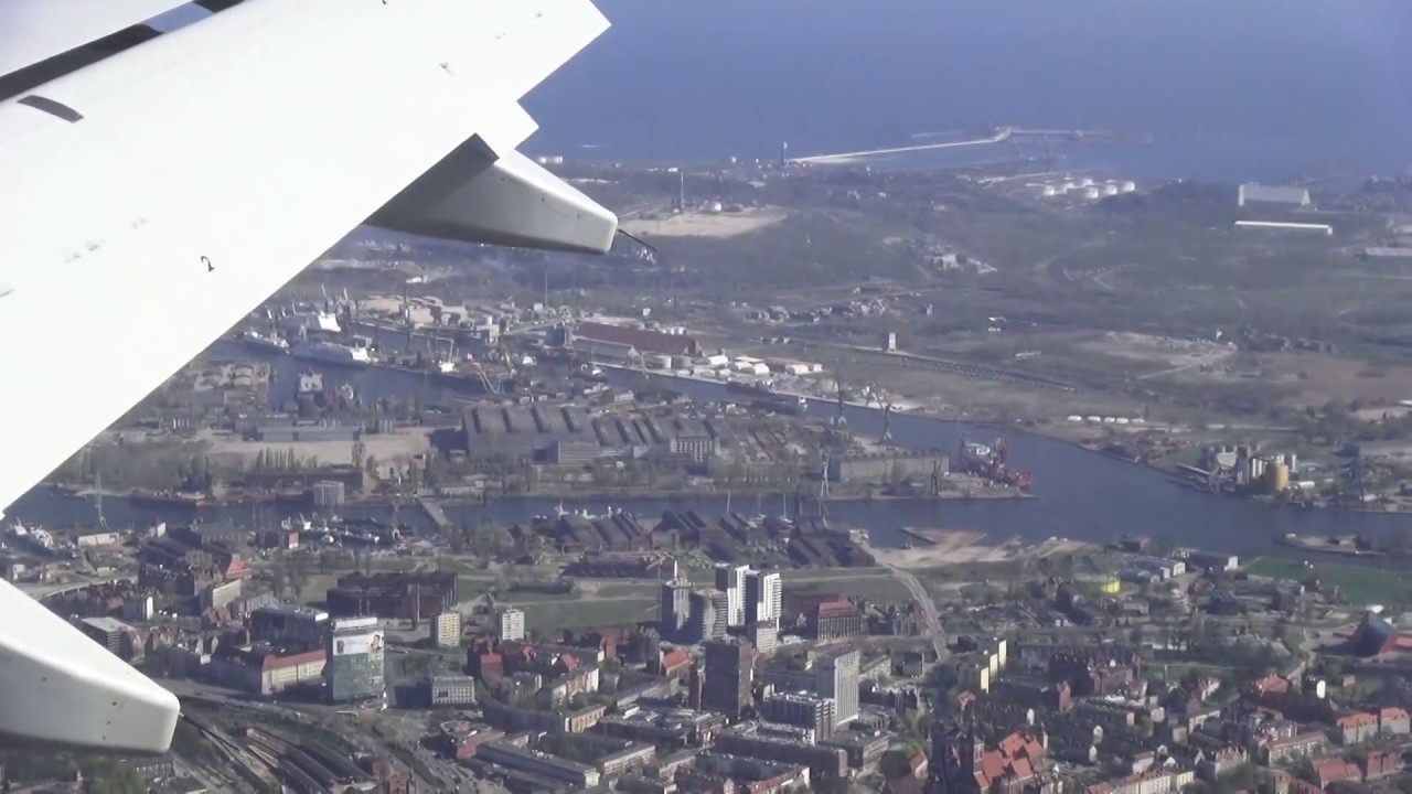 Польша/Полет над Гданьском/Unforgettable flight over Gdansk