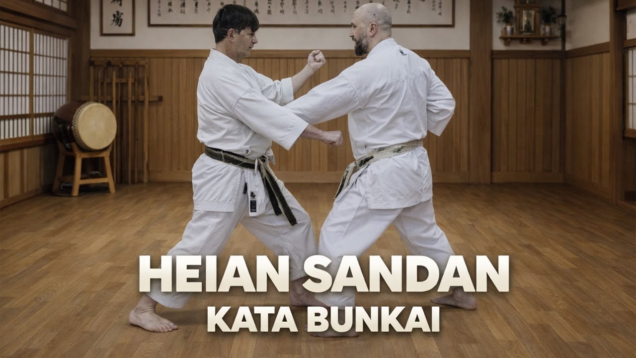 Heian Sandan (平安三段, Peaceful mind Third Level, Okinawa - Pinan Sandan) kata bunkai