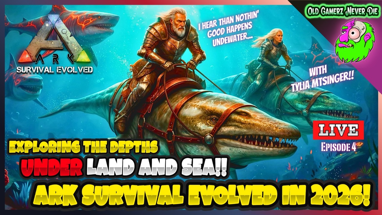 Artifact Hunting Under Land and Sea!  Its Ark Survival Evolved in 2026! w/ Tylia MtSinger