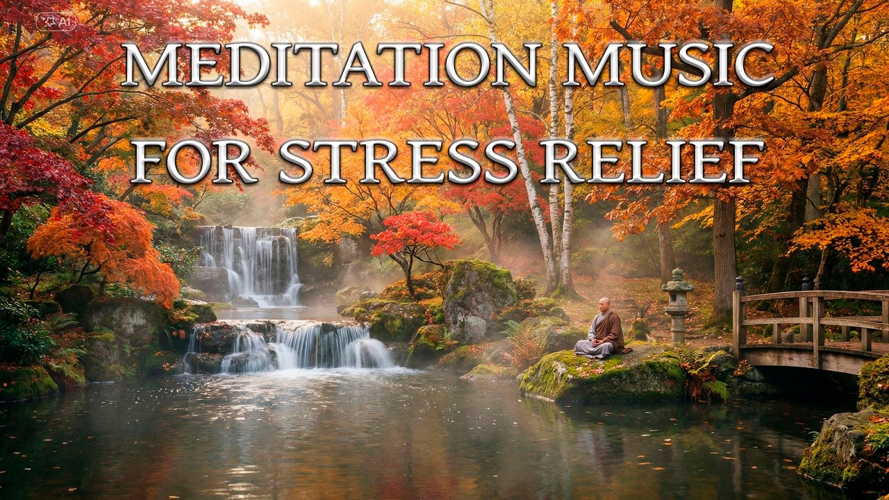 Relax Meditation Music • Deep Calm for Stress Relief & Inner Peace. Mindful Healing Background Music