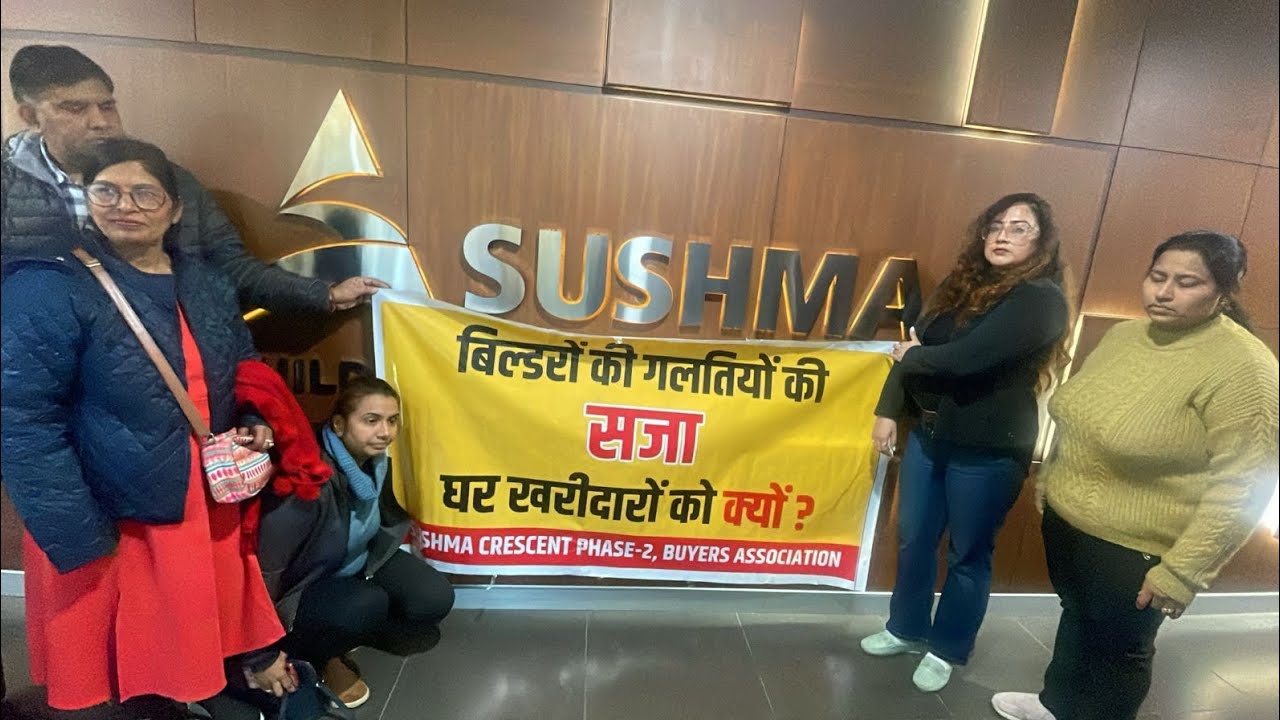 Sushma Builders Fooling Home Buyers #Zirakpur