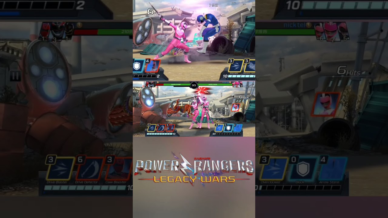 Jen Scott - Time Force Pink - Combos Connect Shorts 05 