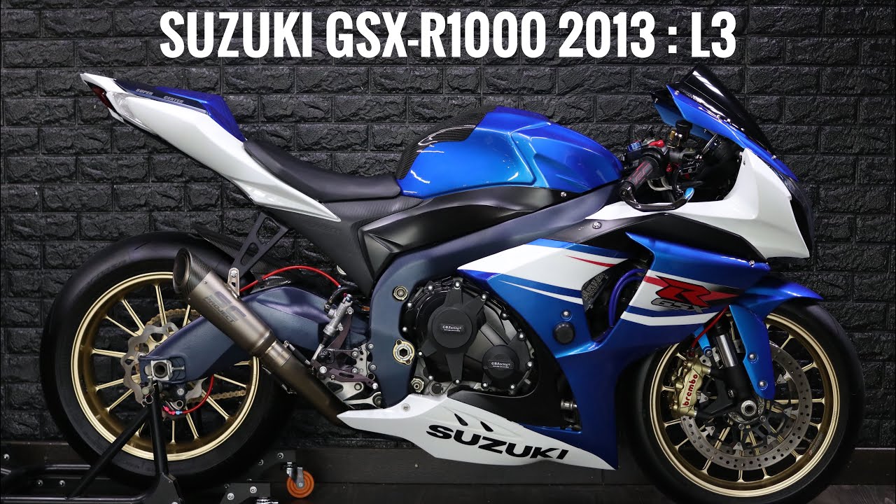 Suzuki GSX-R1000 2013 : L3 สภาพรถพร้อมของแต่งทั้งลำตามรูป จูนแล้วแรงจัด!! @superbikecenter1592
