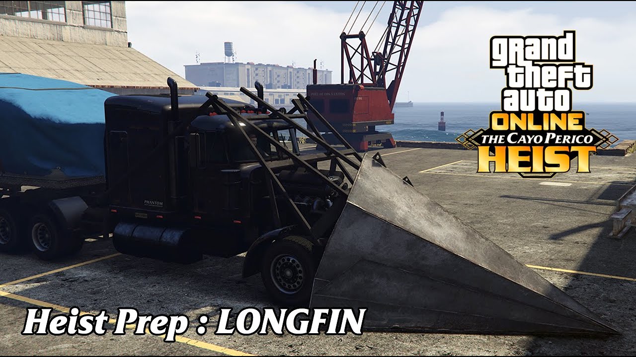 Longfin Approach Setup from Vespucci Police Station using Phantom Wedge | Cayo Perico | GTA Online