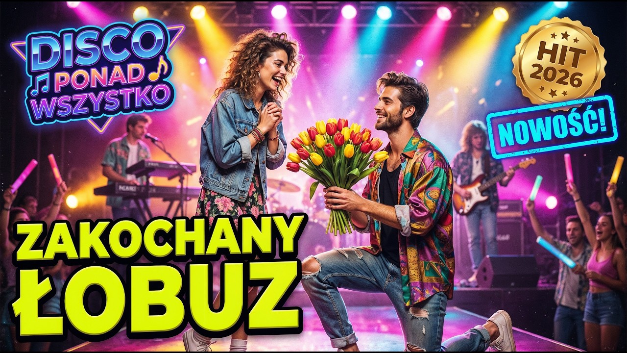 DISCO PONAD WSZYSTKO - ZAKOCHANY ŁOBUZ (Official Video 2026) 🌷🔥 Łobuza spotkałaś! Miód Malina!
