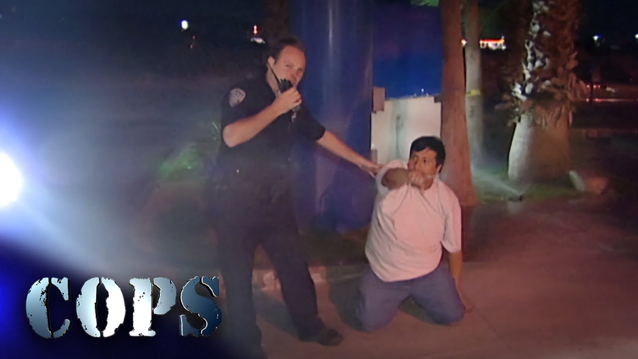 Man Found Begging for Help After Smashing Windows | Cops TV Show