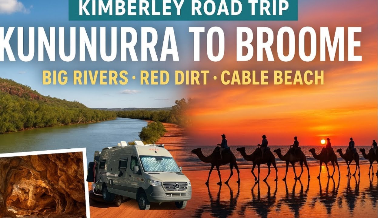 Kimberley Road Trip: Katherine to Broome via Fitzroy Crossing & Mimbi Caves