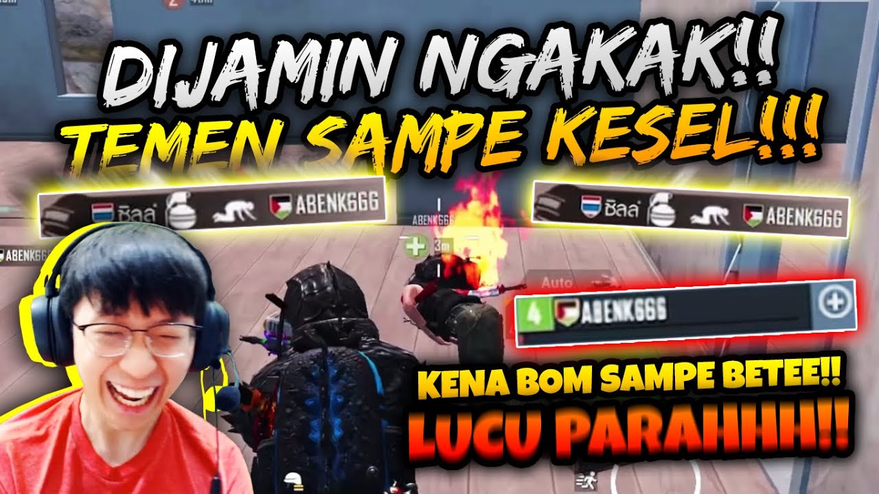PURA2 JADI PLAYER THAILAND GA SENGAJA NGEBOM TEMEN SENDIRI BERKALI2! NGAKAKK BENGEKK!! | PUBG MOBILE