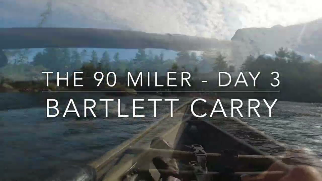 Bartlett Carry - The 90 Miler - Day 3- Inspirational Bag Pipe Player - Adirondack Canoe Classic 2022