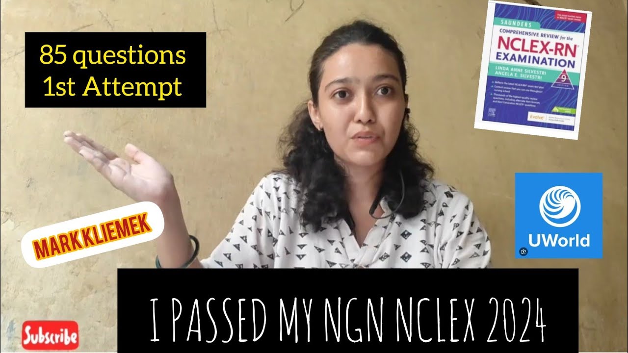 How I passed my NGN NCLEX in 85 questions and , 1ST ATTEMPT.  U world, mark k. 2024