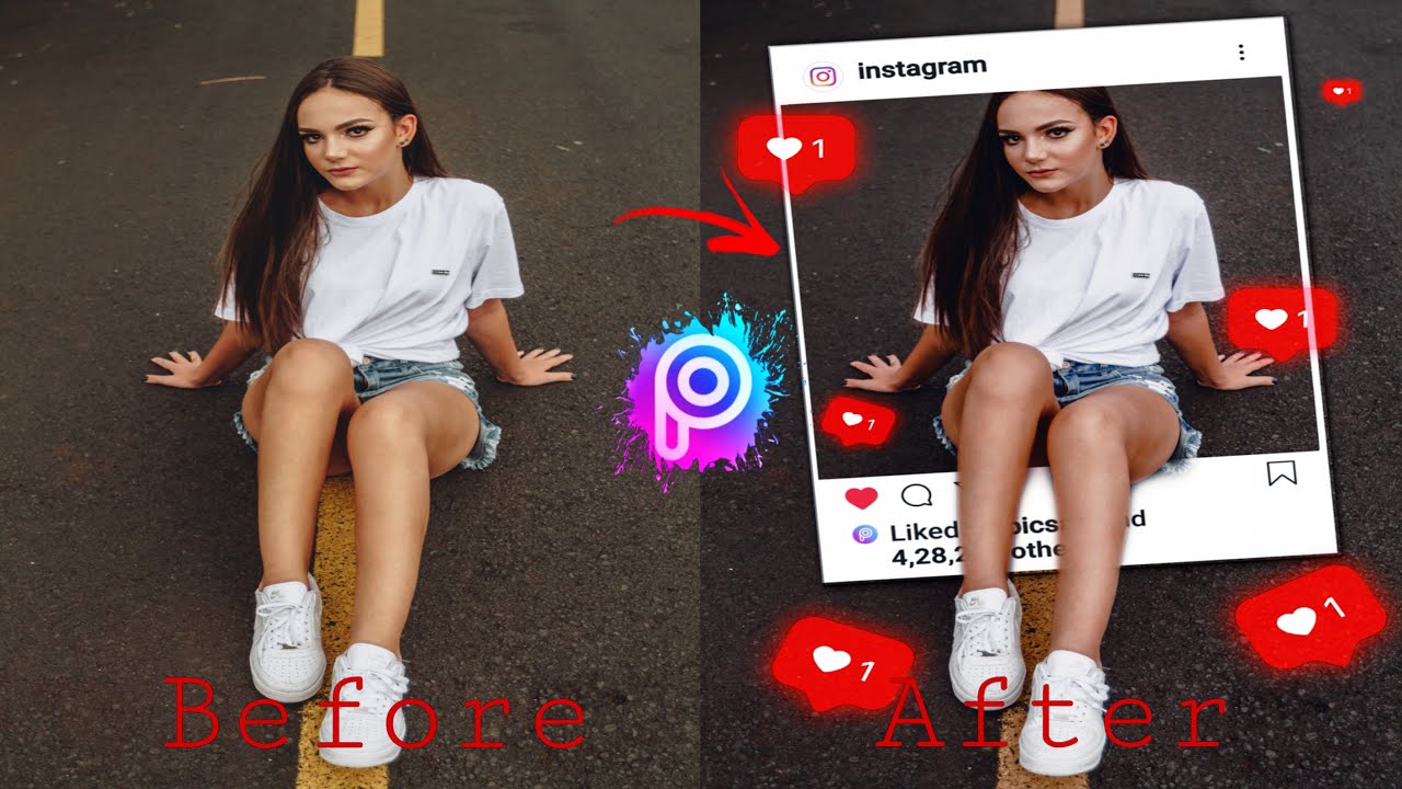 Picsart photo editing / Picsart new tricks editing tutorials / Picsart social media editing