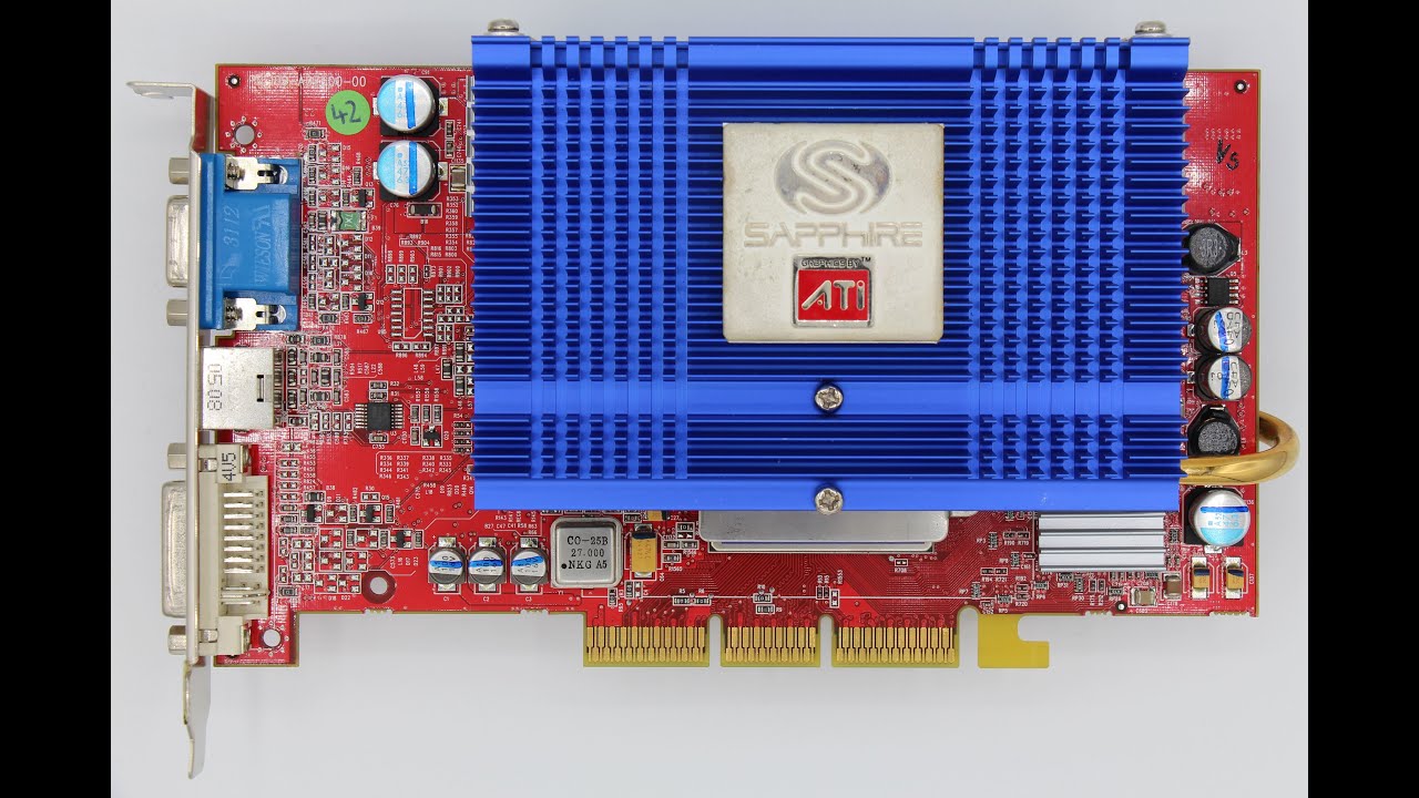 👉 ATI Radeon 9800 Pro 256 MB DDR AGP by Sapphire (Atlantis Ultimate Edition) #shorts #retro #gpu