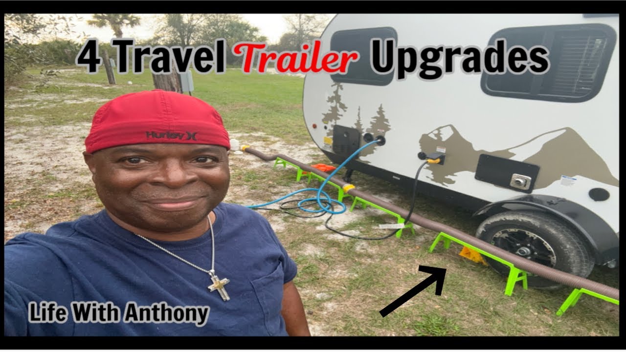My Tiny RV Life | 4 Travel Trailer Upgrades | Furnace Problem | Quick Lunch
