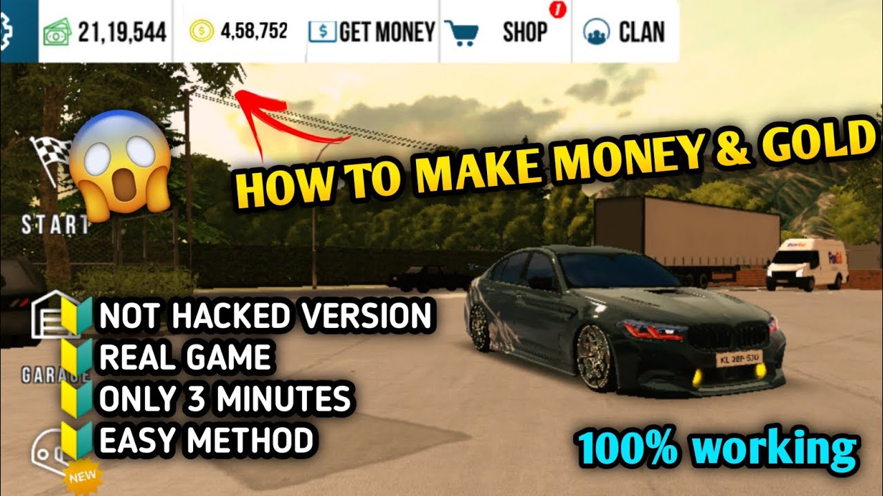 3 minute കൊണ്ട് cash ഉണ്ടാക്കാം😱🔥Car parking multiplayer malayalam