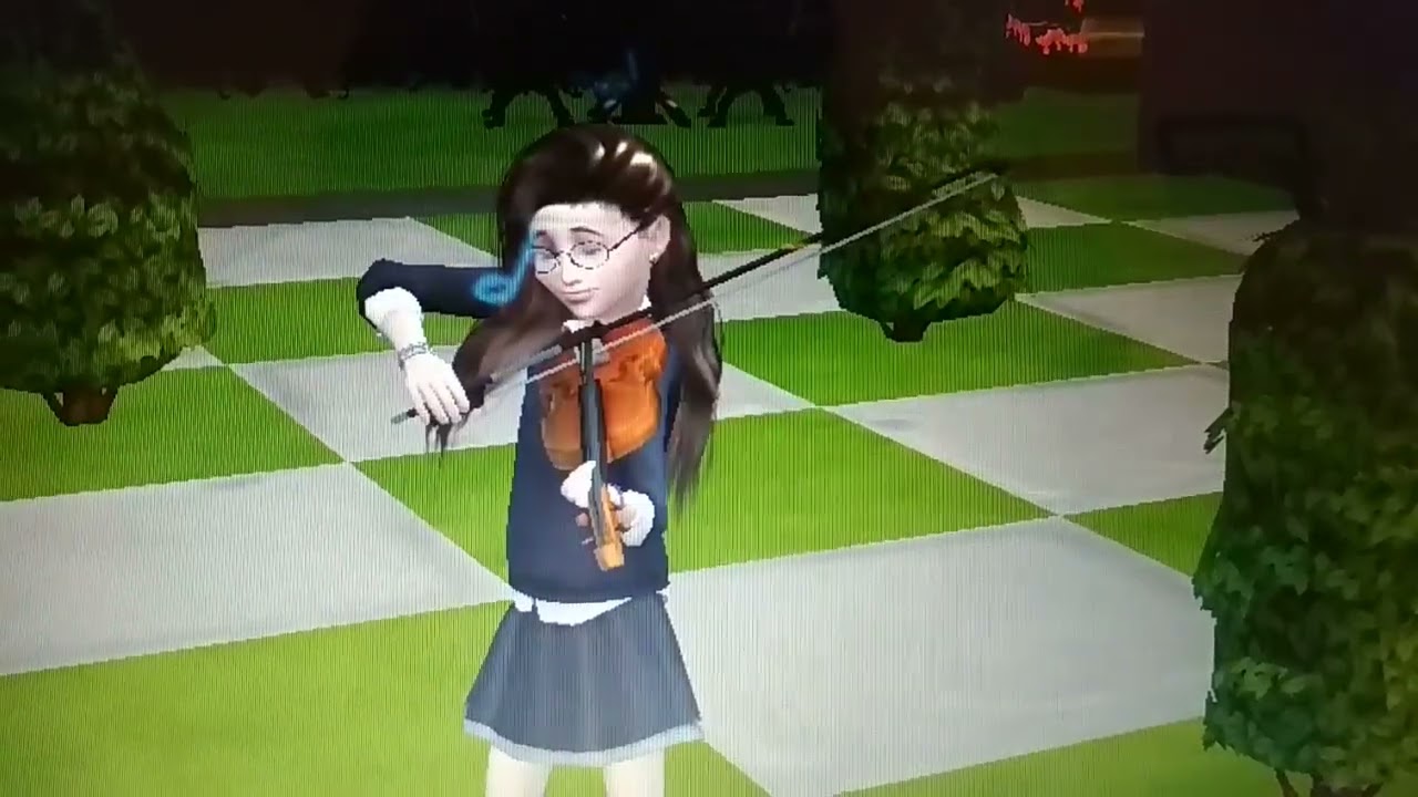 Selina Violin Play Sims 4