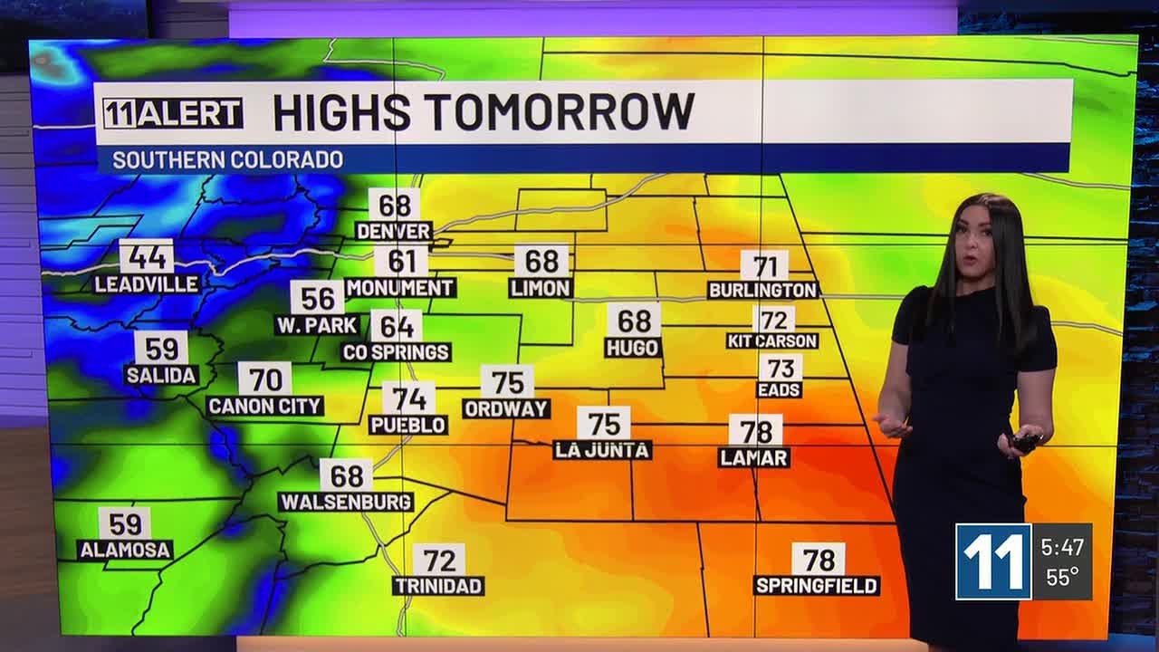 Mild and breezy Thursday