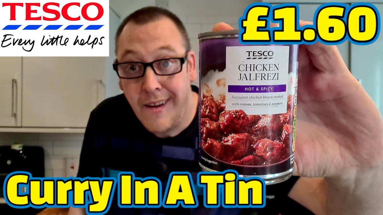 Tesco's Chicken Jalfrezi | In A Tin | Supercool Review