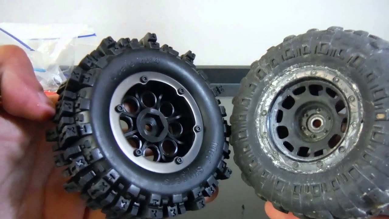 RC Vaterra Slickrock Tire Comparison