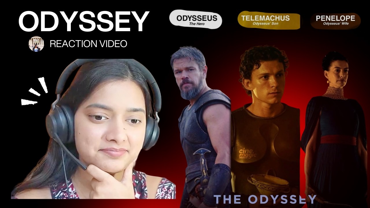 ODYSSEY  : TRAILER REACTION | CHRISTOPHER NOLAN |
