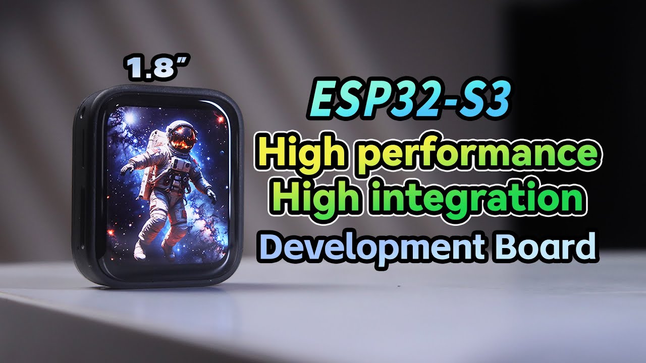 ESP32 with display, 1.8inch AMOLED touch lcd, 368&times;448 Pixels, Accelerometer and Gyroscope Sensor