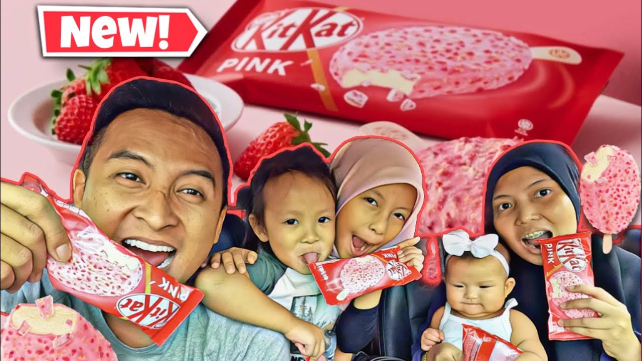🛑AKHIRNYA JUMPA JUGA AISKRIM BARU NI🥰- AISKRIM KITKAT PINK TERBARU 2023 -VLOG IJAT