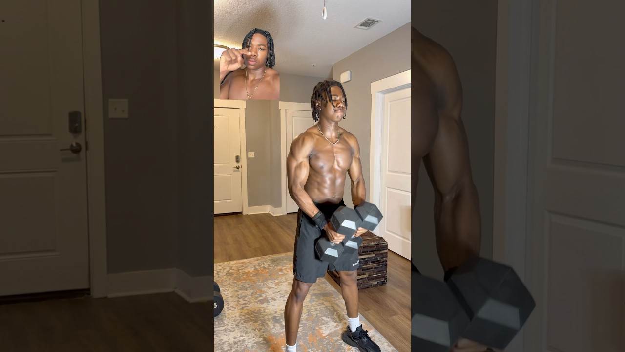 I ABSOLUTELY BUILT A GREEK GOD PHYSIQUE WITH SHREDS AT HOME 😱🤯 