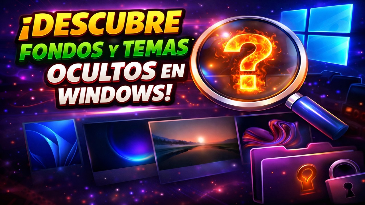 He descubierto los fondos y temas escondidos de Windows   así puedes activarlos