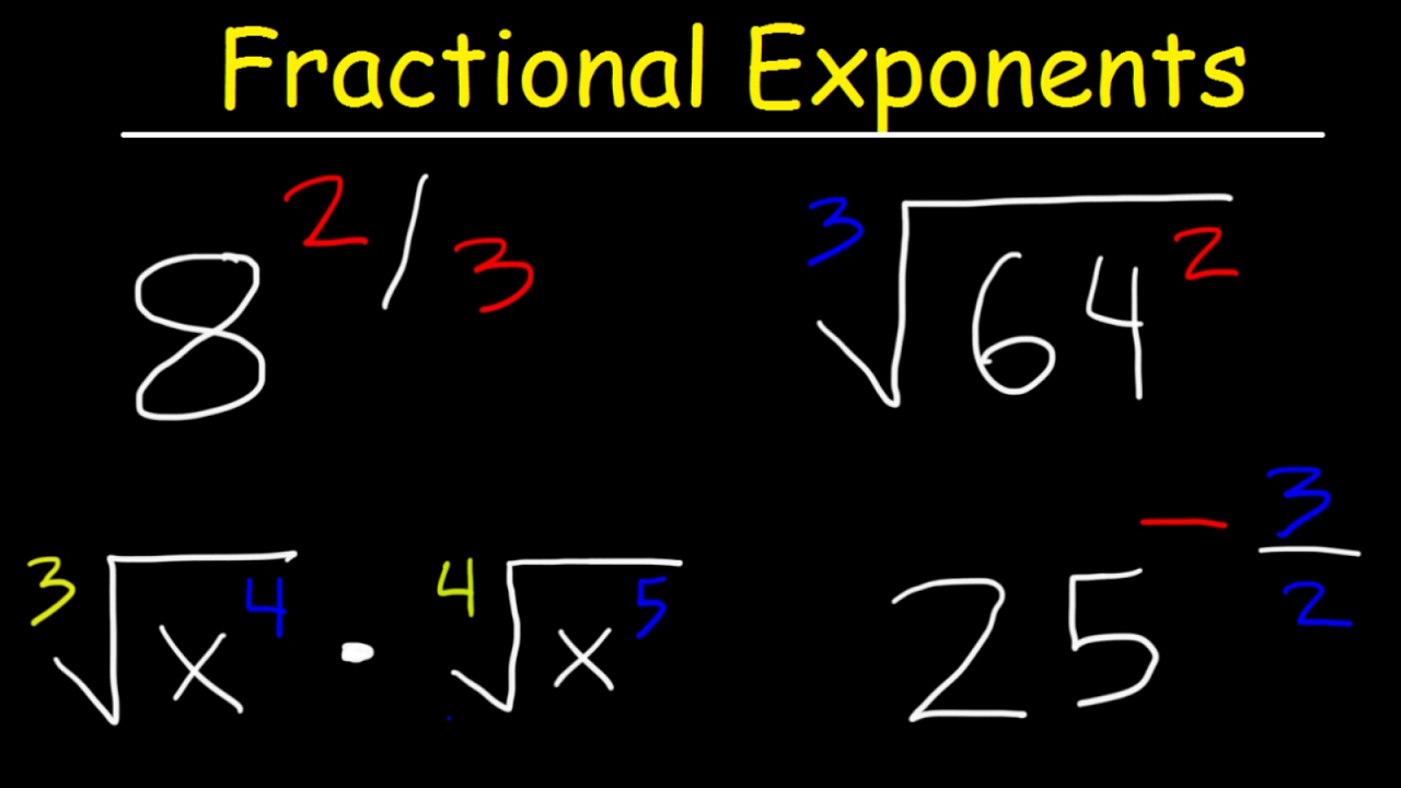 Fractional Exponents