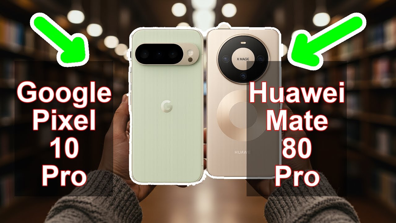 Google Pixel 10 Pro против Huawei Mate 80 Pro
