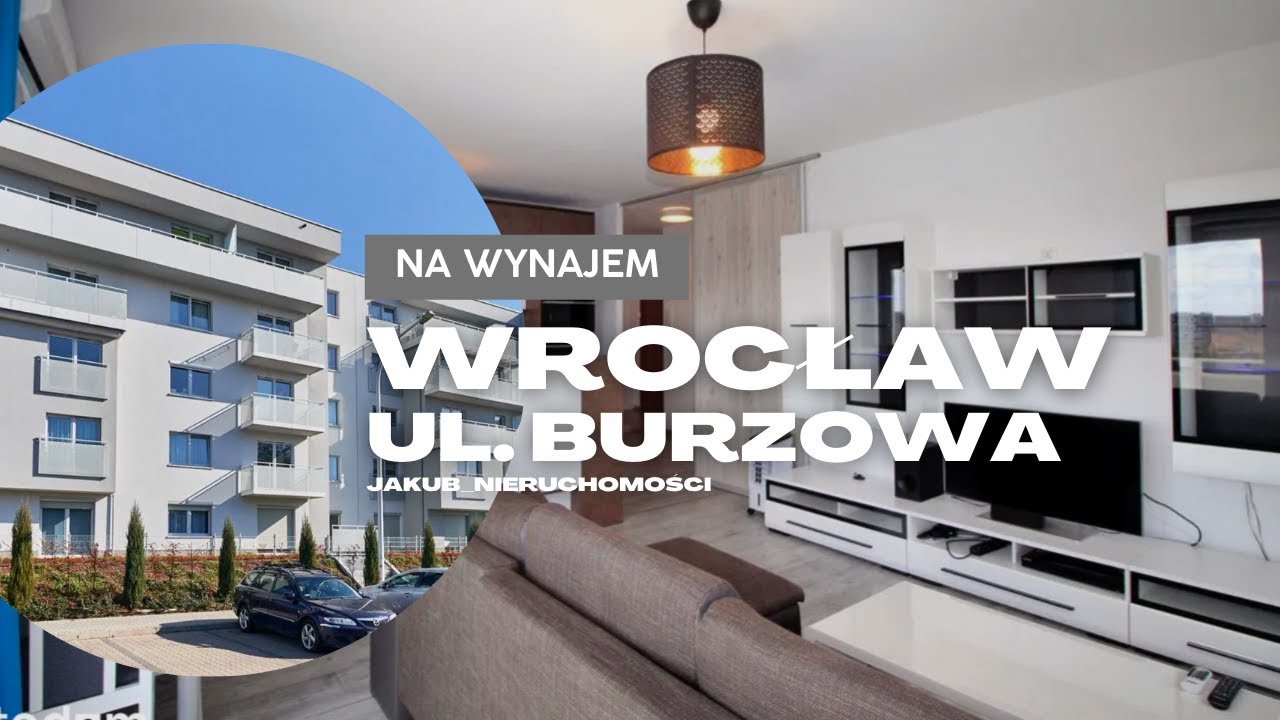 Rodzinne 4-pokojowe mieszkanie z klimatyzacją  ul.Burzowa, Krzyki, Wrocław