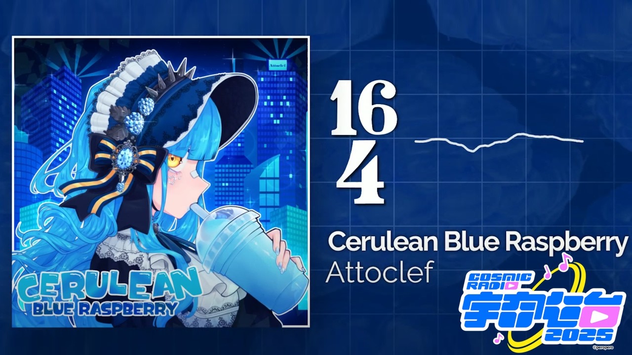 [#CosmicRadio2025] Attoclef - Cerulean Blue Raspberry